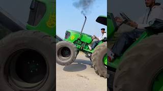 🥵जबरदस्त😱 stunt tractor 🚜💪 swaraj 855 automobile farming [upl. by Ocirred]