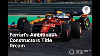 Ferrari Eyes Constructors Title with US GP Dominance [upl. by Helena751]