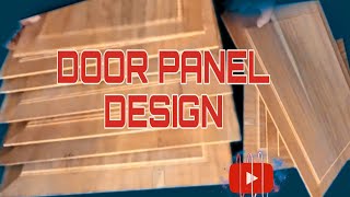 easy technique to make door panel design [upl. by Hartnett]