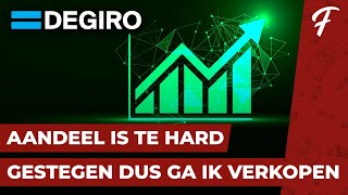 PORTFOLIO €120000 AANDEEL IS TE HARD GESTEGEN DUS GA IK VERKOPEN  PORTFOLIO SHOW 118 [upl. by Nueoras]