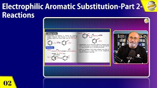 Electrophilic Aromatic SubstitutionPart 2Reactions [upl. by Cybill]