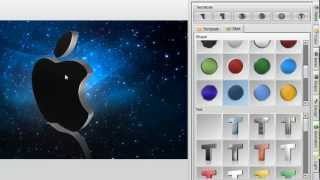 How to Convert 2D SVG Image to 3D by Aurora 3D Text amp Logo Maker [upl. by Llevad]