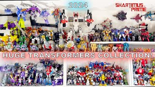 HUGE Transformers Collection  ShartimusPrimes 2024 FULL Transformers Action Figure Collection [upl. by Rebmit]