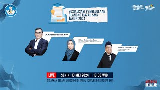 Sosialisasi Pengelolaan Blangko Ijazah SMK Tahun 2024 [upl. by Notaek61]