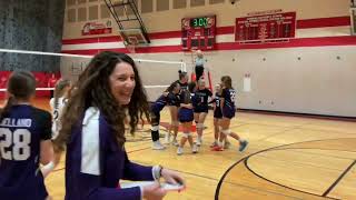 2024 Grantsburg volleyball vs Cadott  1012 highlights [upl. by Quin279]