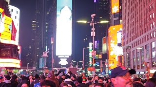 Christmas Night in New YorkTimes Square [upl. by Sebastian521]