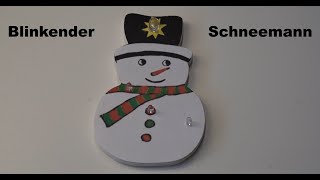 Weihnachtliches Löten 2024 Blinkender Schneemann [upl. by Olrak429]