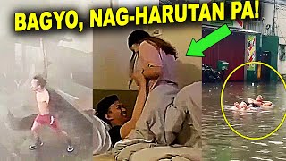 PINOY VS BAGYONG CARINA BAGYO KALANG PINOY KAMI SASAKIT PANGA MO SA KAKATAWA Pinoy Funny Videos [upl. by Regazzi337]