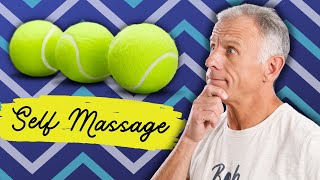 3 Self Massages Using A Tennis Ball [upl. by Cryan]