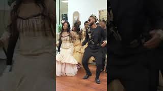 Afro Mbokalisation  Congolese Wedding Entrance Dance [upl. by Kadner]