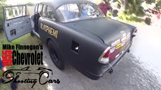 Mike Finnegans 55 ChevyThe Blasphemi Roadkill Stars Dream Car [upl. by Anaid]