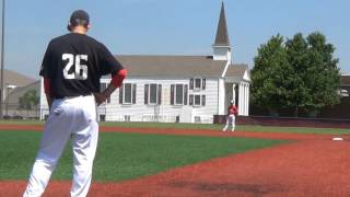 Liam Hellard 2017 Force Elite BaseballBatavia High School Fielding [upl. by Daphna]