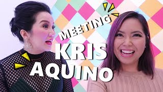 MEETING KRIS AQUINO Nov 22 2017  saytioco [upl. by Lennox276]