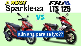 Rusi Sparkle 125i vs FKM LTS 125  Side by Side Comparison  Specs amp Price  2024 Philippines [upl. by Perrie]