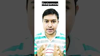 fissiparous wordoftheday vocabulary [upl. by Huberman]