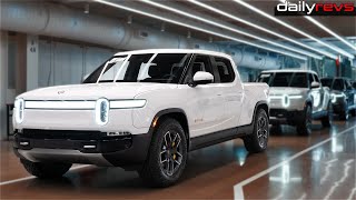 Inside Rivian Manufacturing Facility in Normal US  Mega Factory Tour [upl. by Berl316]