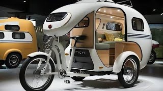 quotExploring the Ultimate Tricycle Camper Tiny Home Adventure on Three Wheelsquot [upl. by Yendroc]