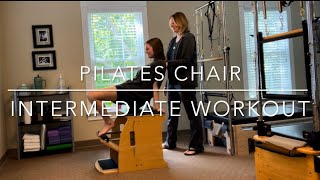 25Minute Pilates Wunda Chair Workout  FullBody Intermediate Strength Routine [upl. by Onafets308]