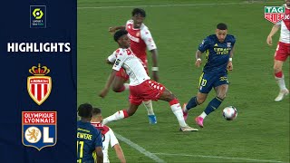 AS MONACO  OLYMPIQUE LYONNAIS 2  3  Highlights  ASM  OL  20202021 [upl. by Mailliw]