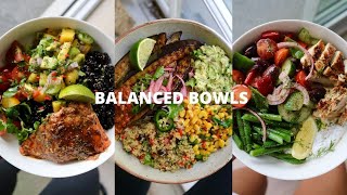 BALANCED BOWLS  FULL RECIPES [upl. by Gurtner737]