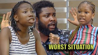 Living With Dad  Episode 50  Worst Situation Mark Angel Comedy [upl. by Alokin]