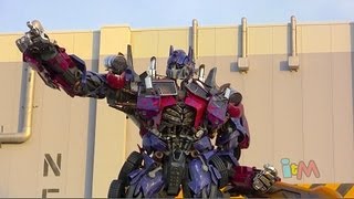 Full Transformers The Ride 3D queue and ride POV at Universal Orlando [upl. by Barclay]