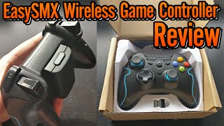 EasySMX Wireless Game Controller Review PCPS3Android [upl. by Nathalie]