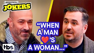 Q Gives “The Talk” to Strangers in a Waiting Room Clip  Impractical Jokers  TBS [upl. by Hands]