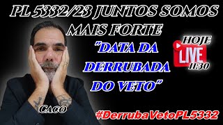 AO VIVO  JUNTOS SOMOS MAIS FORTES DATA DA DERRUBADA DO VETO [upl. by Merola]