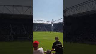 Rangers fans at Tynecastle singing Ibroxonia [upl. by Aldo]