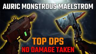 Worlds First No Damage Monstrous Auric Maelstrom  Heavy Laspistol Veteran  Darktide [upl. by Hollinger721]