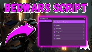 BedWars Script Roblox Aim Assist ESP Fly Jump 🔥 No Keys [upl. by Araiet]