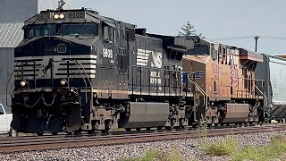 CN Dubuque amp UP Clinton Sub JesupManchester Norway IA [upl. by Airrej244]