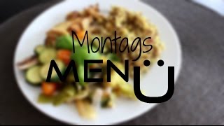 MONTAGS MENÜ  6 ♥  KRÄUTERSEITLINGE amp QUINOA  GESUNDE ERNÄHRUNG [upl. by Mahseh312]