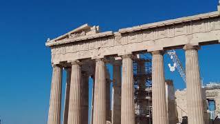 The Parthenon or Παρθενών or Παρθενώνας is the largest temple at the Acropolis Athens Greece  ECTV [upl. by Evreh]