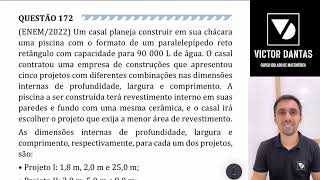 Questão 172  ENEM 2022 [upl. by Durant]