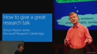 How to Give a Great Research Talk [upl. by Jenei]