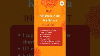 Vrat Special Singhara Atte Ka Halwa Recipe  Navratri Sweet Recipe  Foodies Only [upl. by Korns406]