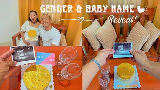 OUR INTIMATE GENDER REVEAL  Girl or Boy  Our First Arellano Baby  Faith Blanaque PH [upl. by Ellecram]