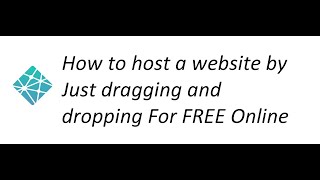 How to Host Website for free Online [upl. by Merta]