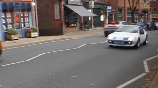 Alderley Edge carspotting Saturday 12th October RENAULT ALPINE [upl. by Thurber]