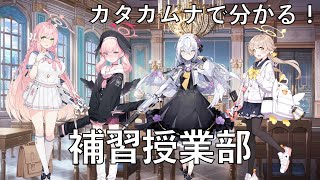 補習授業部の神名を解読する！【ブルアカ考察】 [upl. by Skrap406]