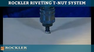 Rockler Riveting TNut System [upl. by Annawoj]