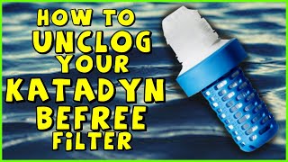 How to unclog the Katadyn BeFree Filter [upl. by Teuton]