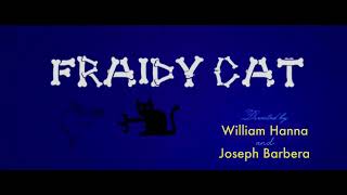 Tom And Jerry  Fraidy Cat 1942 1955 Titles Sequence CinemaScope [upl. by Edsel281]