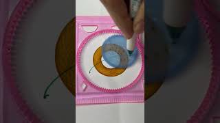 Relaxing Spirograph Patterns with ASMR  Stress Relief Art asmrsounds relaxing satisfying art [upl. by Rawden]