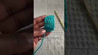 Crochet waist band tutorial Use this as a base for all crochet bottoms ♡ crochet crochettutorial [upl. by Ilatan]