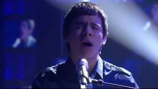 David Archuleta sings Imagine on American Idol Top 9 Show Results April 7 2010 HD [upl. by Hcir]