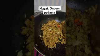 Masak Oncom Pedas food cooking masakansimple oncom [upl. by Survance880]