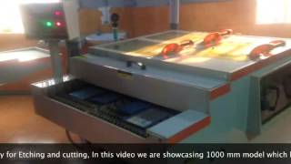 Etchcut Automatic Etching Line [upl. by Nisse627]